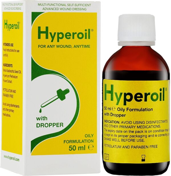 Загоююча олія Hyperoil Oily Formulation With Dropper